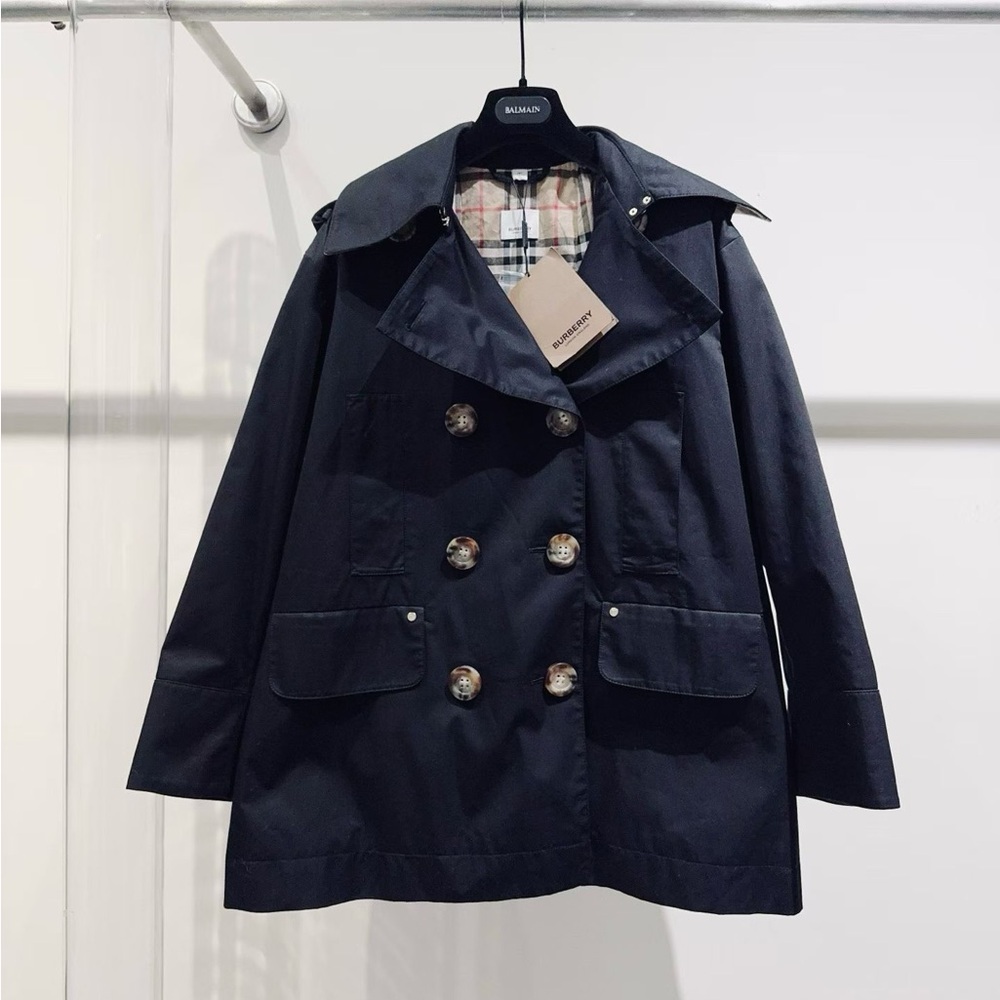 ❌sold❌Authentic Burberry kids Navy Peacoat
